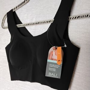 Bali Women's Size Small Bra  Black Comfort Revolution Bra